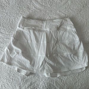 Lululemon Pace Rival Skirt in White